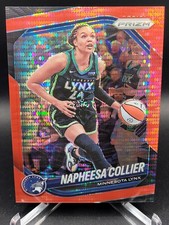 2025 Panini Prizm WNBA Red Pulsar Prizm Napheesa Collier #8 Minnesota Lynx /299