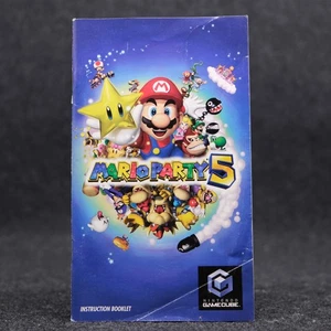 Mario Party 5 (GameCube) Manual Only - Authentic Acceptable Cond