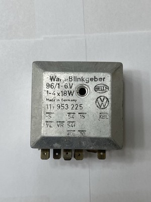 OEM GERMAN HELLA 96/1 6V 1-4x18W VW 111953225 9-PRONG WARN BLINKGEBER FLASHER KB