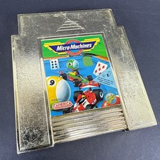 Nintendo NES Camerica MICRO MACHINES Gold CART ONLY - CLEAN PINS