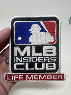 MLB Insiders Club Life Member Patch Emblem Embroidery Unused Official Baseball