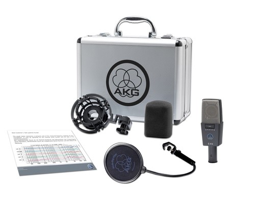 AKG C414 XLS Multi Pattern Condenser Microphone Live/Studio Mic PROAUDIOSTAR