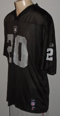 Darren McFadden #20 Oakland Raiders Black Reebok NFL Jersey Men XL