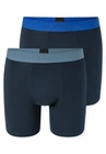 Schiesser Men's Long Shorts Cyclist 2 Pack 95/5 Organic Size M L XL XXL 3XL 4XL