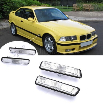 Side Marker Lamp Turn Signal Light Pair LH&RH Fit For BMW E36 97-99 X5 2000-2006