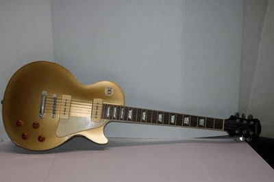 Epiphone Les Paul ゴールドP90 1_Full_Straight_Front_NA-