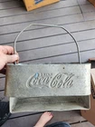 Vintage 1950s Coca-Cola Metal 6 Pack Bottle Carrier Coke Caddy Aluminum Holder