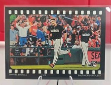 2026 Topps Heritage - Ready and Action Samuel Basallo #RA-SB (RC)