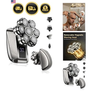 Electric Head Shavers for Bald Men, Close Shave Electric Razor for Head & Fac...