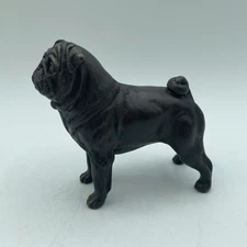 OUTSTANDING TONY ACEVEDO COLD CAST BRONZE FIGURINE OF A  PUG DOG
