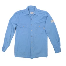 Tyndale FR Men’s Small Long Sleeve Shirt Flame Resistant ARC Gray FRC USA Made