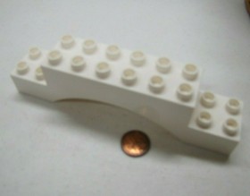 LEGO DUPLO 10855 ARCHWAY WHITE ARCH TOWER Piece Disney's Cinderella's Castle 