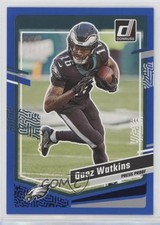2023 Panini Donruss Press Proof Blue Quez Watkins #246 17dt
