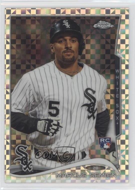 2014 Topps Chrome X-Fractor Marcus Semien #43 n1u
