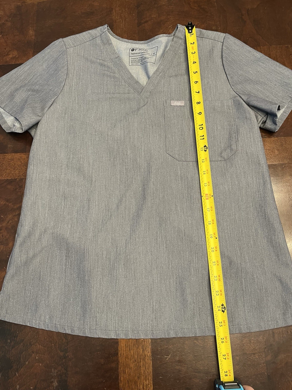 FIGS Technical Collection Medium Heather Gray Scr… - image 9