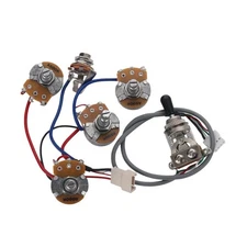 Guitar Pre-wired Wiring Harness Assembly Guitar Replace Parts 3 Way Switch