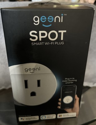 Geeni Spot Smart Wi-Fi Plug GN-WW104-199 Home Outlet Google Assistant Alexa