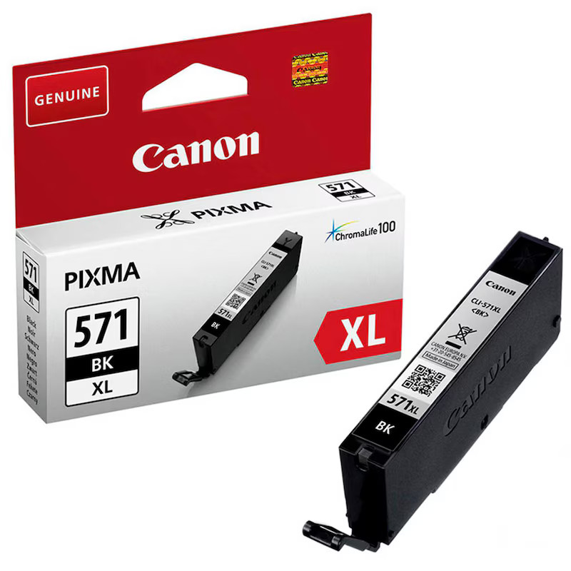 Canon Tintenpatrone CLI-571BK XL - Schwarz - 11ml - Original - Image 4
