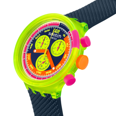 Buy Swatch Neon To The Max Multicolor Watch SB06J100 online | eBay