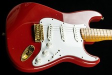 Fender MIM 50's Stratocaster / Dakota Red / Kinman HX Noiseless Pickups