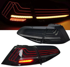 Laser-Line Led Rückleuchten für VW Golf 7 13-17 Laufblinker schwarz Heckleuchten