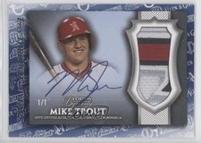 2021 Topps Through the Years Facsimile Reprints Blue Mike Trout #TTY-9 h3a