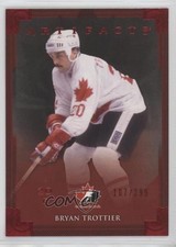 2013 Upper Deck Artifacts Team Canada Ruby 107/299 Bryan Trottier #127 HOF b8c