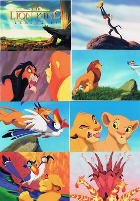 LION KING SERIES 2 SET OF 80 CARDS | eBay