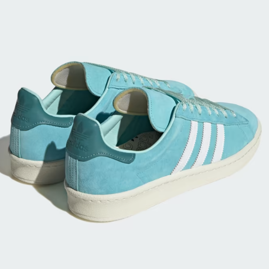 Adidas Campus 80s Suede Shoes 'Light Aqua' - IF5336