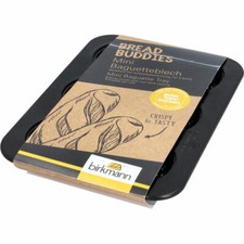 Birkmann Bread Buddies Mini plaque à baguette Plaque à pâtisserie Moule à pai...