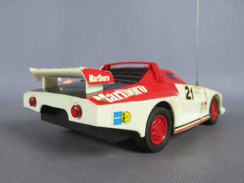 Lancia Stratos Racing Turbo Remote Control Car Scale 1/18 Vintage Model - Picture 7 of 18