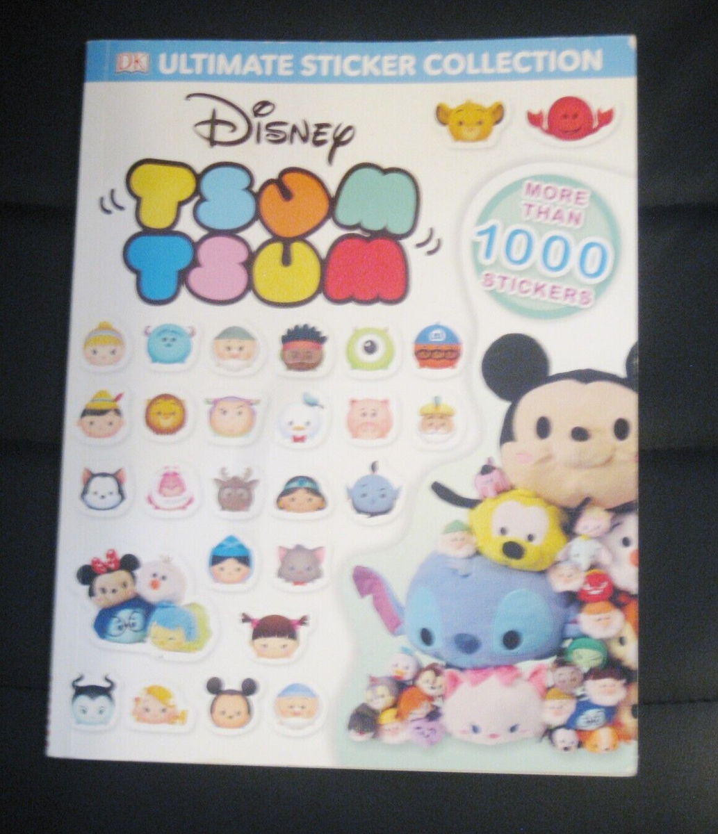 COLLECTIBLE Disney Tsum Tsum Ultimate Sticker Collection & Book