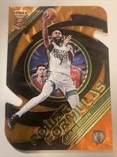 2021 Donruss Elite Jaylen Brown Power Formulas Orange Die-Cut #18