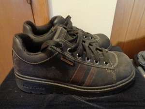 skechers oxfords womens black