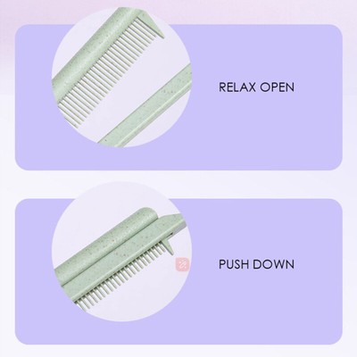Weizenstroh V----Spsplint Comb Household--Styling--Kammwerkzeug zum Ausrüsten 
