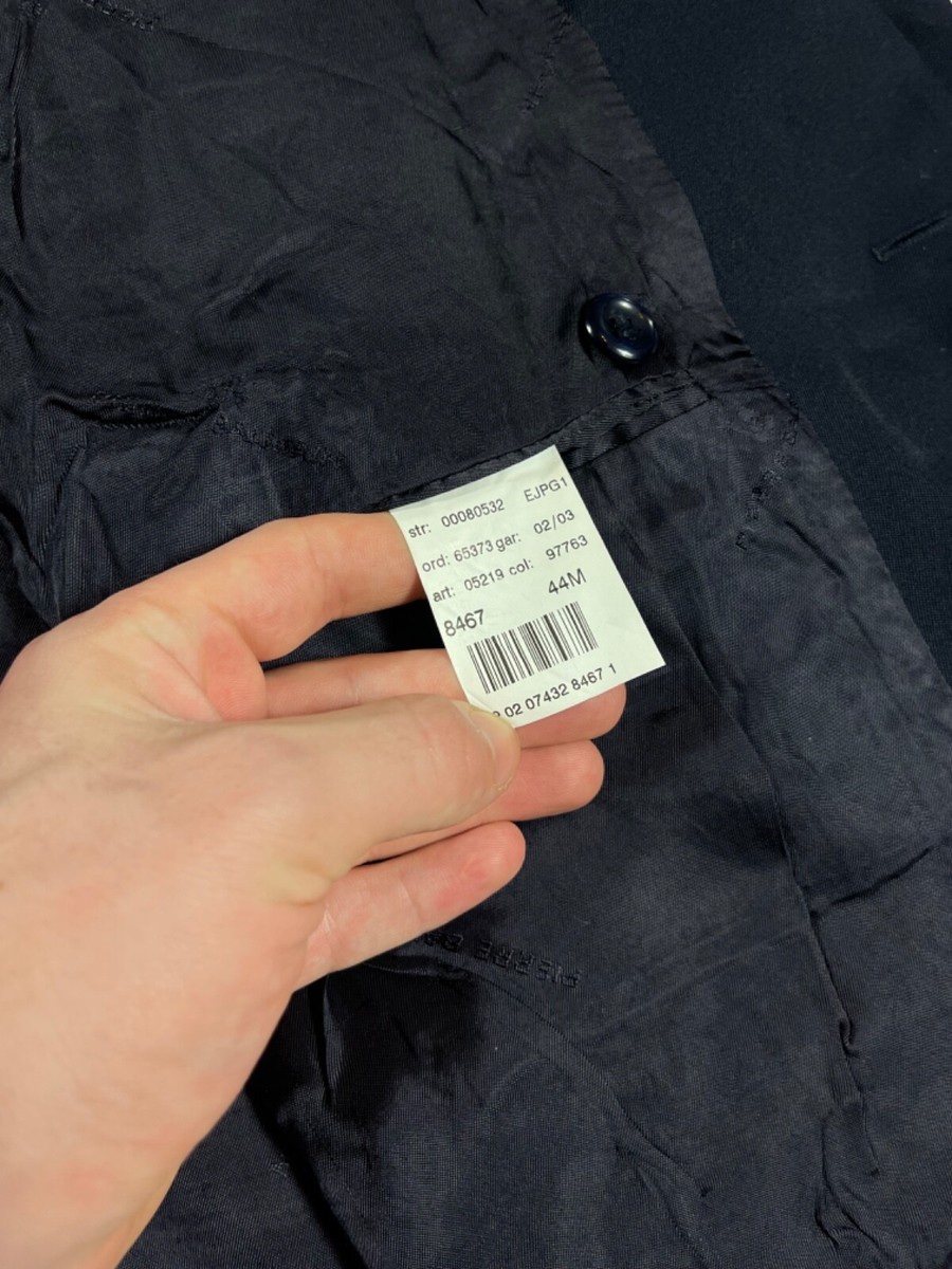 Pierre Balmain Men's Vintage 90s Double Breasted Suit Set
