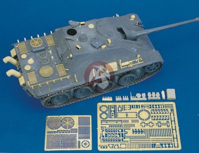 Royal Model 1/35 Jagdpanther Sd.Kfz.173 Tank Destroyer Update (for Italeri) 100