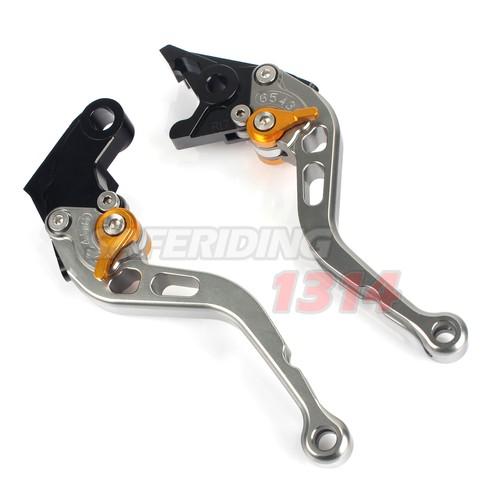 Adjustable Short Straight Brake Clutch Levers For YAMAHA FZS600 FAZER 1998 2003 - Picture 9 of 9