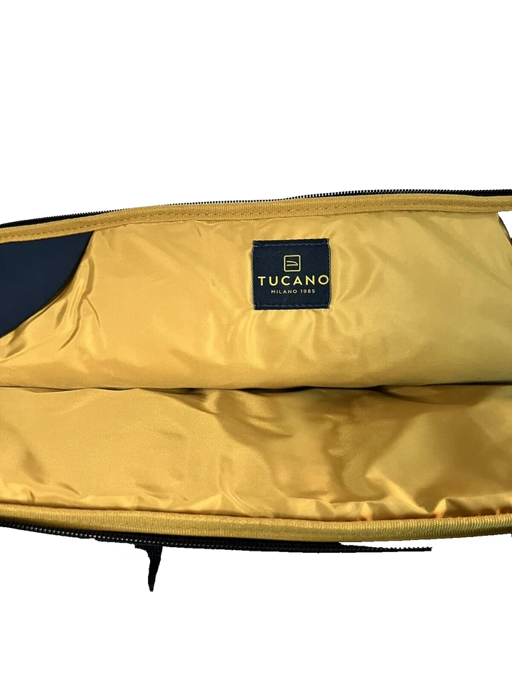 Tucano Smilza 15.6 "Bolsa para portátil o MacBook Pro 16" (azul marino) con correa Foto 3 de 4