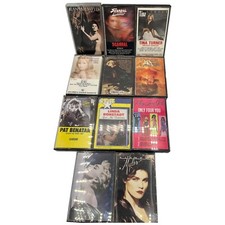 11 Music Cassette Tape Lot Collection 80's Female Artists Benatar Madonna Lauper