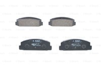 Bosch 0 986 424 817 Bremsbelagsatz, Scheibenbremse Hinterachse FÜR Mazda
