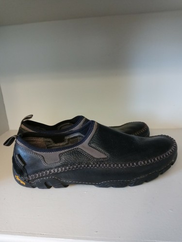 Hush Puppies Vibram Mens Leather Black 