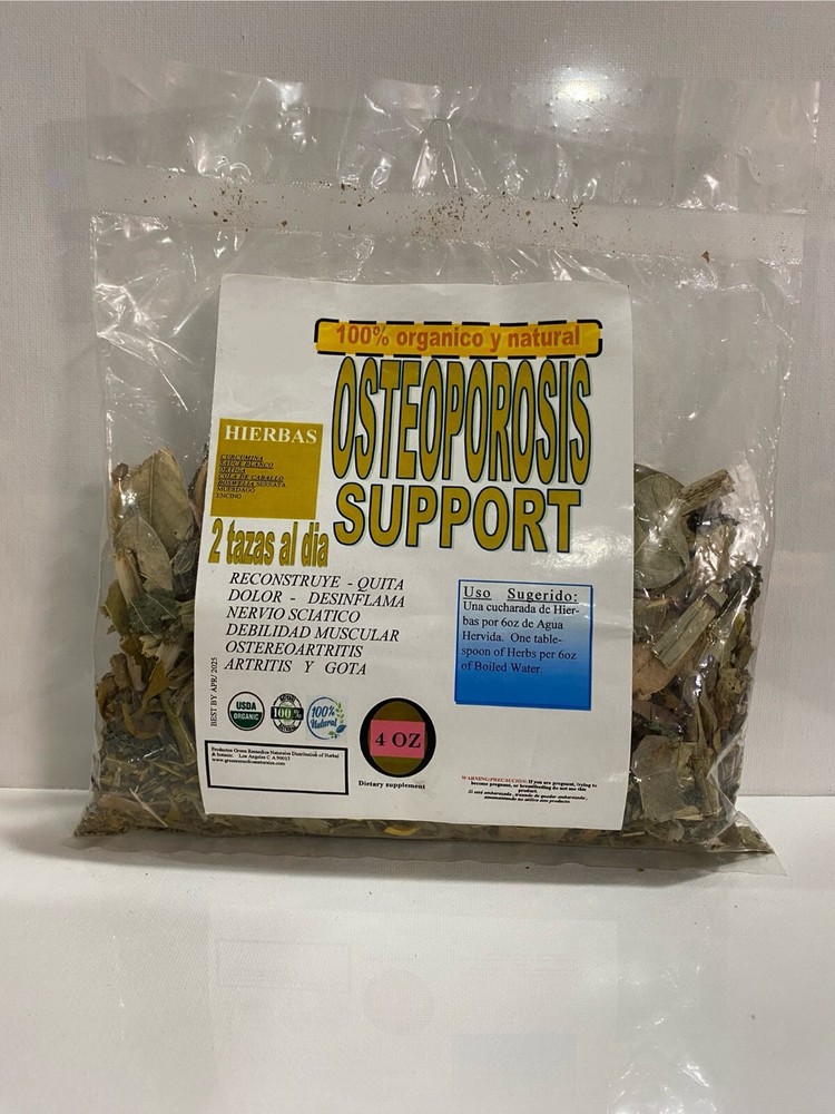 Apoyo A La Osteoporosis Osteoporosis Support For Weak & Brittle Bones 4oz