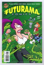 Futurama #48 NM- Signed w/COA by Billy West 2010 Bongo Comics