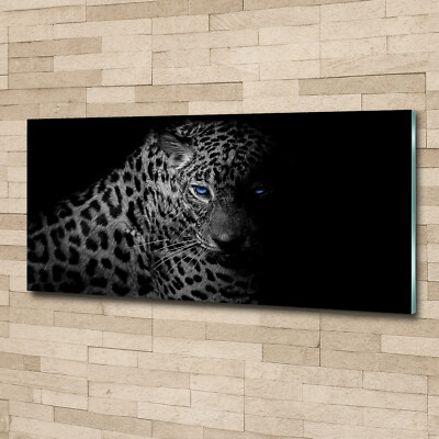 Acrylglas-Bild Wandbilder Druck 125x50 Deko Tiere Leopard