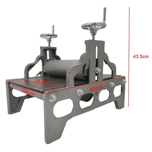 Engraving Press Slab Roller for Printmaking Machine Heavy Duty Port Portable