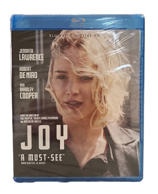 JOY (2015) BLU-RAY Lawrence~ De Niro ~ Cooper - SEALED