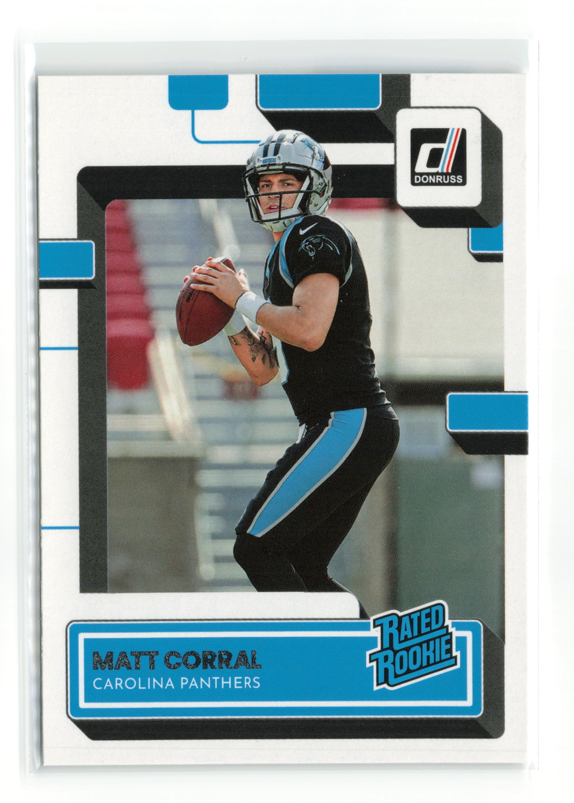 MATT CORRAL #302 2022 PANINI DONRUSS PANTHERS RATED ROOKIE