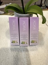 Image of LOT of 3 NEW Kora Organics Plant Stem Cell Retinol Alternative Serum .34oz 10ml