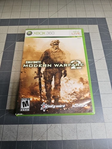 Call of Duty Modern Warfare 2 Microsoft Xbox 360 LN PERFECT cond disc COMPLETE-!